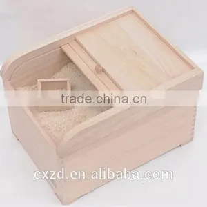 2016 New Product Wooden Storage Rice Container thumbnail-1