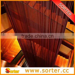 New Design Metal Wire Mesh Drapery Restaurant Decoration thumbnail-1