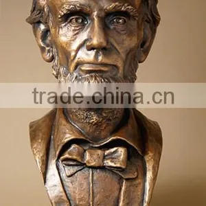 Bronze Casting Abraham Lincoln Bust Statue thumbnail-1