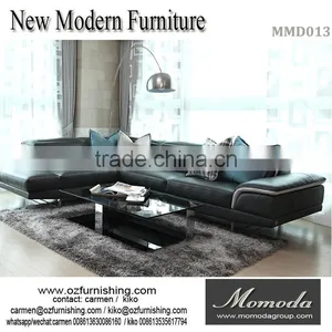 Home Furniture Modern Design Leather Sofa Chesterfield Sofa thumbnail-1