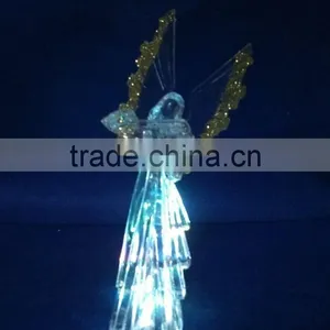 Artificial Plastic PS LED Angels Figurines Decorative thumbnail-1