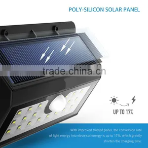 Solar Lights 2-Pack 20LED Motion Sensor Light Waterproof Outdoor Led Emergency Light for Garden,Patio thumbnail-2