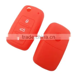 Silicone Passat Car Key Case Cover Holder Single Pack for VW thumbnail-1