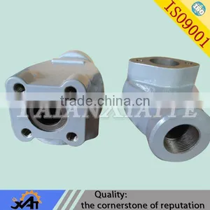 WCB Cast Steel Casting Silica Sol Precision Casting for Pipe Parts Flanged Pipe Fitting thumbnail-1