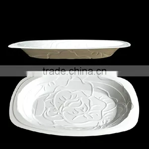 Big Square Plates Plastic Plate for Restaurant thumbnail-1