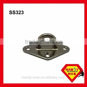 Marine Deck Hardware Stainless Steel Small Diamond Type Eye Plate thumbnail-4