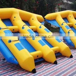 Inflatable Flying Fish Water Towable Tubes Banana Boat Water Sport Game thumbnail-3