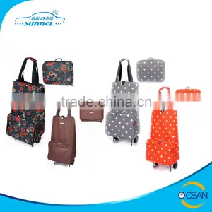 Simple and Light Weight Convenient Foldable Trolley Bag Good for Travel and Shopping thumbnail-1