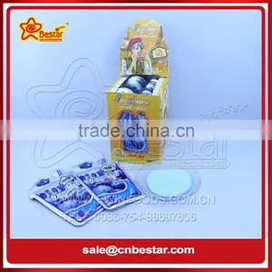 Sour Powder Candy Blueberry Flavor With Straw thumbnail-1