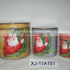 Christmas Metal Storage Boxes and Container thumbnail-4