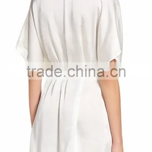 Spa Robes Wholesale Fashion Modern Choir Sleepwear for Women Night Cheap Silk Robes thumbnail-4