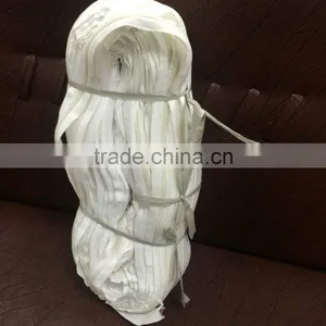 Raw White Number 5 Zipper Long Chain thumbnail-3