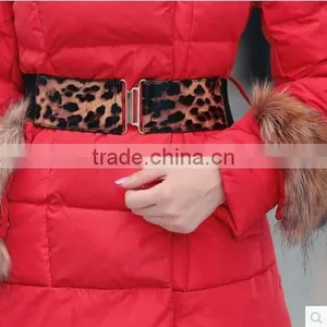 BHN9820 Long Down Black Coat Fur Collar New Fashion Dress Stocklot Goods Down Jacket Women Coat thumbnail-1