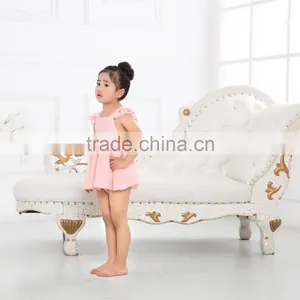 Wholesale Children's Boutique Clothing Baby Clothes Baby Lace Swing Outfits thumbnail-6