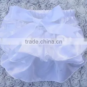 Adorable Baby Diaper, Satin Baby Bloomers, Wholesale Baby Ruffle Bloomers thumbnail-6