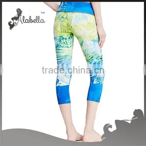 Custom Sublimation Printing Workout Apparel Sexy Printed Leggings For Women thumbnail-2