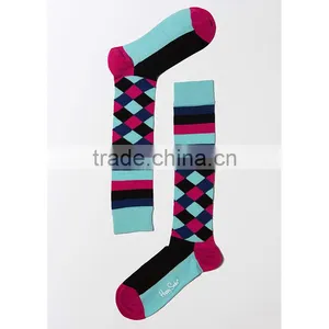 Soft Breathable Mens Dress Socks Color Sock thumbnail-1
