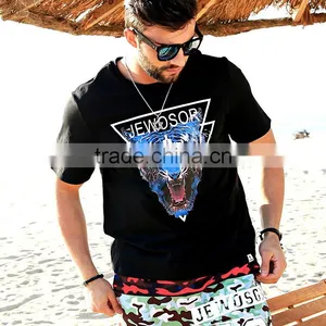 2016 Best Sell Fashion Custom Mens t Shirts thumbnail-3