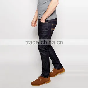 Black Plain Casual Denim Jeans Made in China Factory Price for Men thumbnail-4