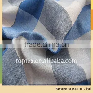 100% Cotton Checks Yarn Dyed Shirt Fabric thumbnail-1