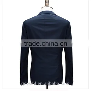 Bespoke Suit Dress Sample Formal Tailor Made Slim Fit Suits For Men thumbnail-5