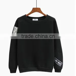 Wholesale Cheaper Customized Designs 100%Cotton Fleece Crewneck High Density Printed Hoodies&sweatshirt thumbnail-1