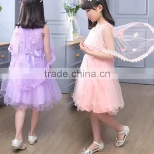 Zm50279b Summer New Style Child Clothes Wholesale Girls Princess Dress thumbnail-2