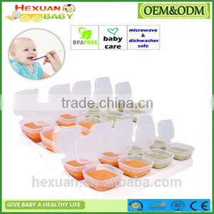 Many Size You Can Choose Baby Cubes Food Container thumbnail-1