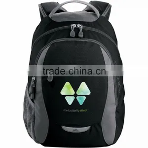 High Sierra Curve Backpack - Large Front Load Main Compartment, Organizer Compartment With Pen Pockets and Comes With Your Logo thumbnail-4