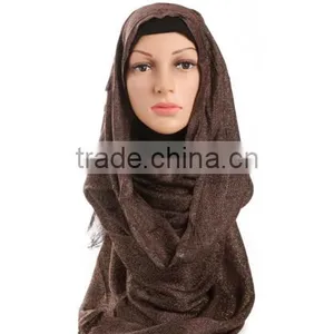 Muslim Pure Color Bag Towel Europe and the United States Fashion Super Large Cap Cover Scarf Scarf thumbnail-6