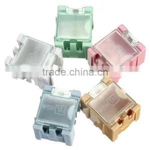 Hot Sale 100pcs SMT SMD Electronic Components Parts Box Cases Patch Laboratory Storage Box Plastic Five Color thumbnail-2