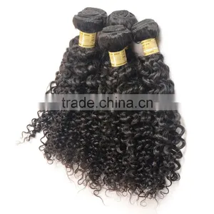 Fast Delivery Online Shop 100% Unprocessed Wholesale Tangle Free No Shedding Curly Raw Virgin Indian Hair thumbnail-5