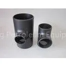 Black Equal Carbon Steel Tee Oilfield Pipe Fittings For Gas / Oil / Water thumbnail-1
