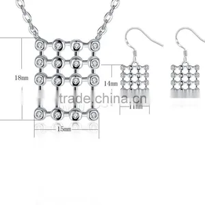 2017 New Cubic Crystal Earrings thumbnail-1