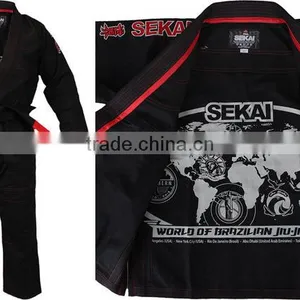 Customized Bjj gi With Inside Printing( White,Black,Blue,Royal Blue,Grey,Green) thumbnail-3