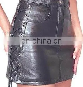 Ladies Leather Skirts Art No: 1028 thumbnail-1