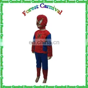 TZ-YF6-1 Stage Perform Carnival Spiderman Costume For Kids thumbnail-2