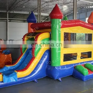 Classic US Style Water Slides With Bouncer Jumping Castles thumbnail-1