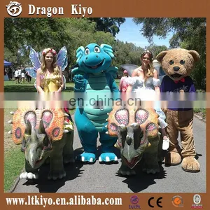 Amusement Park Mechanical Animatronic Dinosaur Rides for Sale thumbnail-2