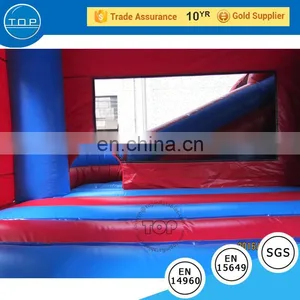 TOP INFLATABLES Professional Six Flags Inflatable Commercial Castle Bouncer With CE Certificate thumbnail-2