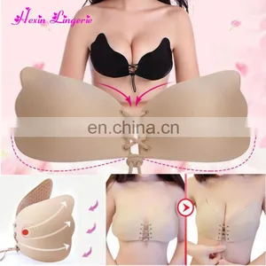 Ladies Nude Silicone Very Sexy Magic Push Up Bra thumbnail-5