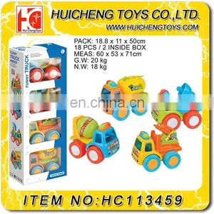 Lovely Cute Inertia Car Series Safety PP Material Small Friction Truck Toy EN71, 7P thumbnail-2