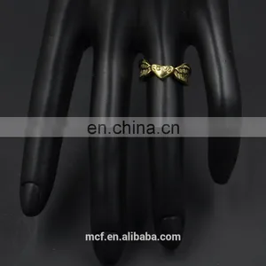 MCR-0051 Wholesale Latest Gold Love Wedding Engagement Ring thumbnail-1