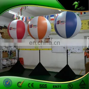 Outdoor Led Display Inflatable Tripod Balloon Customized Design Trade Show Bracket LED Lighting Ball thumbnail-1