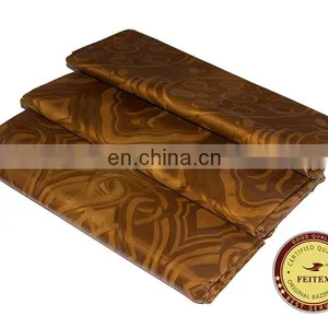 Feitex Fabric Stores 100% Cotton Textile Fabric Material Bazin Riche For Wedding Fabric thumbnail-2