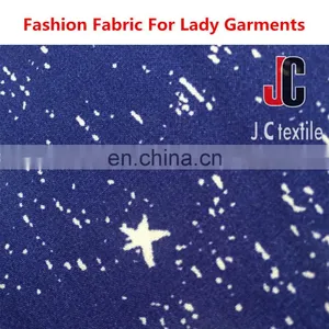 JC Fabric Import and Export Corporation New Design 100% Rayon Multi-color Fabric Silk Soft Poplin Printed Overlay Fabric thumbnail-4