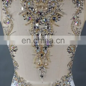 Factory Directly Supply Sexy V Neck Mermaid Long White Prom Dress thumbnail-6