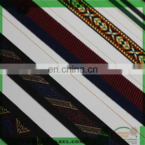 Custom Colourful Woven Webbing /ribbon for Gift thumbnail-3