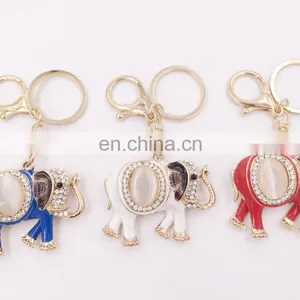 Animal Keychain Cute Elephant Pendant Purse Bag Buckle Key Chains Keychain Ornament thumbnail-6