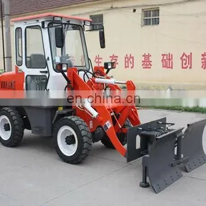 0.6ton 4x4WD Front Mini Agriculture Steering Mini Wheel Loader With CE Approved, Quickhitch thumbnail-3